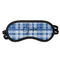 Plaid Sleeping Eye Masks - Front View