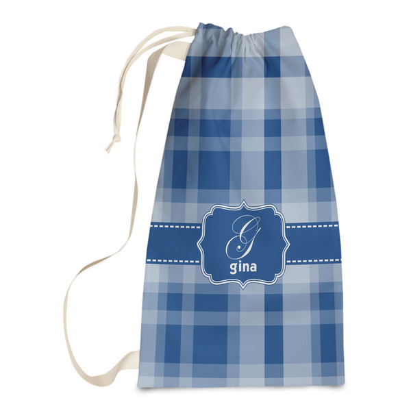 Custom Plaid Laundry Bags - Small (Personalized)