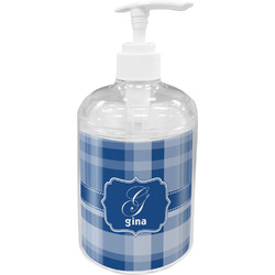 Plaid Acrylic Soap & Lotion Bottle (Personalized)