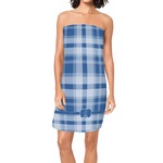 Plaid Spa / Bath Wrap (Personalized)