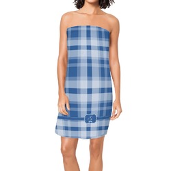 Plaid Spa / Bath Wrap (Personalized)