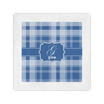 Plaid Cocktail Napkins (Personalized)