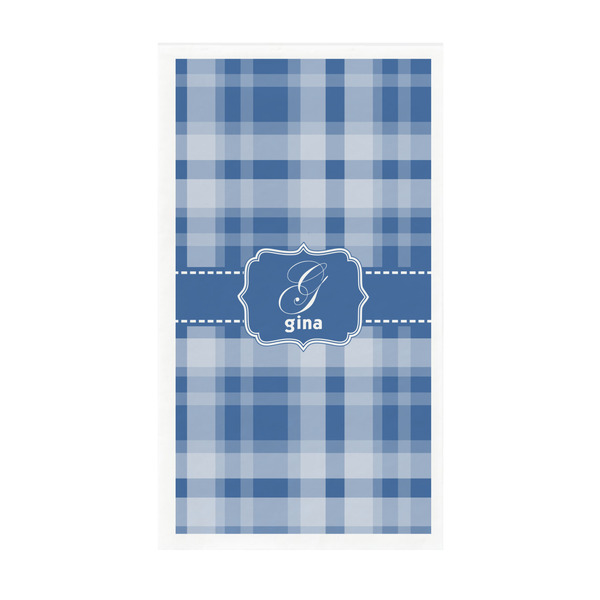 Custom Plaid Guest Paper Towels - Full Color - Standard (Personalized)