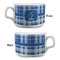 Plaid Tea Cup - Single Apvl