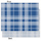 Plaid Tissue Paper - Heavyweight - Medium - Front & Back