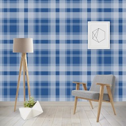 Plaid Wallpaper & Surface Covering (Peel & Stick - Repositionable)