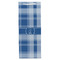 Plaid Wine Gift Bag - Matte - Front