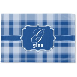 Plaid Woven Mat (Personalized)