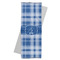 Plaid Yoga Mat Towel with Yoga Mat