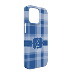 Plaid iPhone Case - Plastic - iPhone 13 (Personalized)