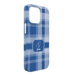 Plaid iPhone Case - Plastic - iPhone 13 Pro Max (Personalized)