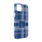 Plaid iPhone 14 Case - Angle