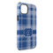 Plaid iPhone 14 Pro Max Tough Case - Angle