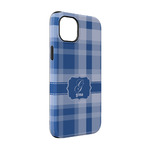 Plaid iPhone Case - Rubber Lined - iPhone 14 (Personalized)