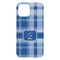 Plaid iPhone 15 Plus Case - Back