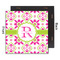 Suzani Floral 12x12 Wood Print - Front & Back View