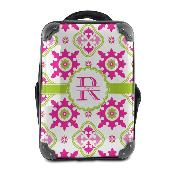 Custom Suzani Floral 15" Hard Shell Backpack (Personalized)