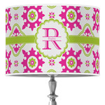 Suzani Floral 16" Drum Lamp Shade - Poly-film (Personalized)