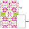 Suzani Floral 20x30 - Matte Poster - Front & Back