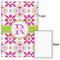 Suzani Floral 24x36 - Matte Poster - Front & Back