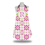 Suzani Floral Apron w/ Name and Initial