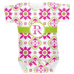 Suzani Floral Baby Bodysuit 12-18 (Personalized)
