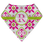 Suzani Floral Bandana Bib (Personalized)