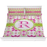 Suzani Floral Comforter Set - King (Personalized)