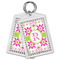 Suzani Floral Bling Keychain - MAIN