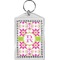 Suzani Floral Bling Keychain (Personalized)