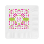 Suzani Floral Coined Cocktail Napkins (Personalized)