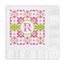 Suzani Floral Embossed Decorative Napkins (Personalized)