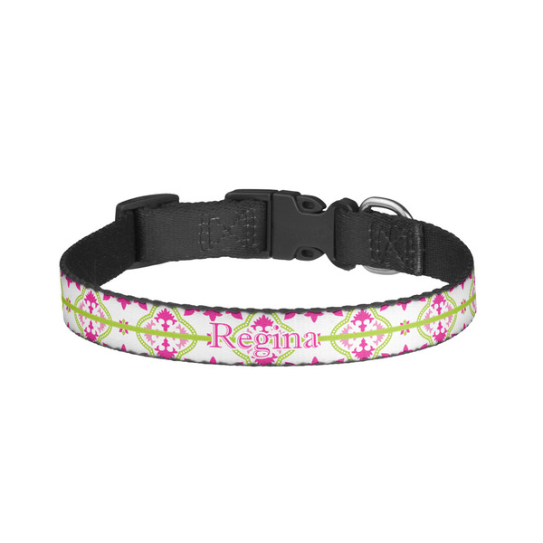 Custom Suzani Floral Dog Collar - Small (Personalized)