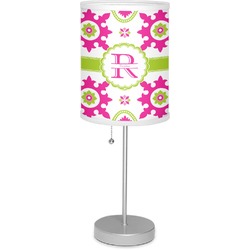 Suzani Floral 7" Drum Lamp with Shade Linen (Personalized)