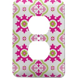 Suzani Floral Electric Outlet Plate