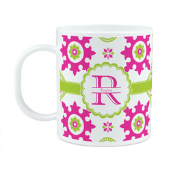 Suzani Floral Plastic Kids Mug (Personalized)