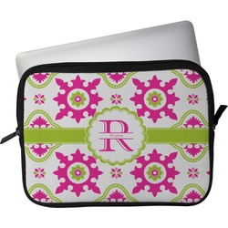 Suzani Floral Laptop Sleeve / Case - 13" (Personalized)