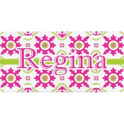 Suzani Floral Front License Plate (Personalized)