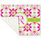 Suzani Floral Linen Placemat - Folded Corner (single side)