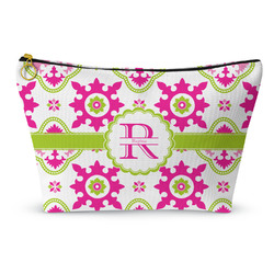Suzani Floral Makeup Bag - Small - 8.5"x4.5" (Personalized)
