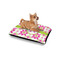 Suzani Floral Outdoor Dog Beds - Small - IN CONTEXT