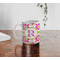 Suzani Floral Personalized Coffee Mug - Lifestyle