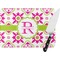 Suzani Floral Personalized Glass Cutting Board