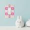 Suzani Floral Rocker Light Switch Covers - Single - IN CONTEXT