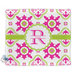 Suzani Floral Security Blanket - Single Sided (Personalized)