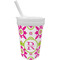 Suzani Floral Sippy Cup with Straw (Personalized)