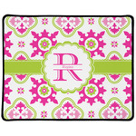 Suzani Floral Large Gaming Mouse Pad - 12.5" x 10" (Personalized)