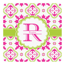Suzani Floral Square Decal - Large (Personalized)