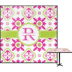 Suzani Floral Square Table Top - 24" (Personalized)