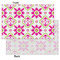 Suzani Floral Tissue Paper - Heavyweight - Small - Front & Back